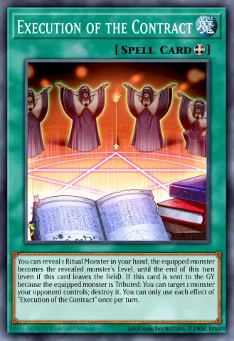 Execution of the Contract · EN084