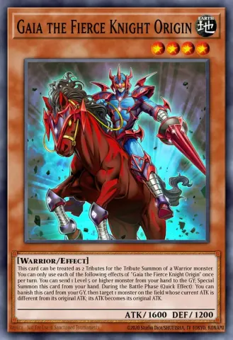 Gaia the Fierce Knight Origin · EN000