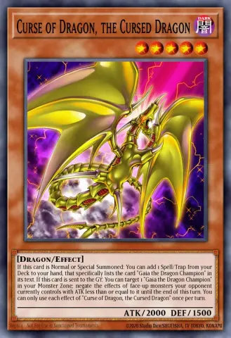 Curse of Dragon, the Cursed Dragon · EN002