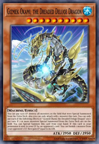 Gizmek Okami, the Dreaded Deluge Dragon · EN032