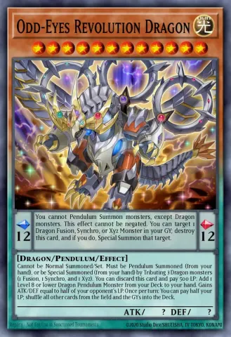 Odd-Eyes Revolution Dragon · EN083