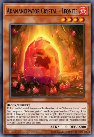 Adamancipator Crystal - Leonite · EN004