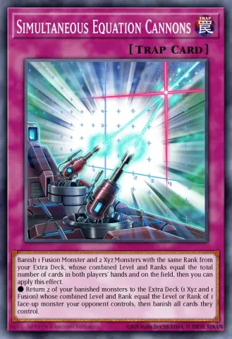 Simultaneous Equation Cannons · EN080