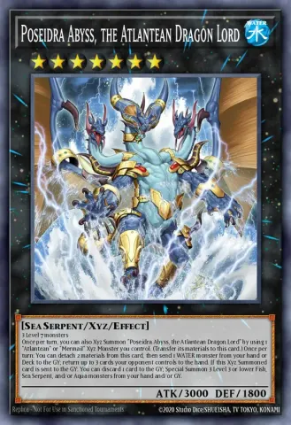 Poseidra Abyss, the Atlantean Dragon Lord · EN012