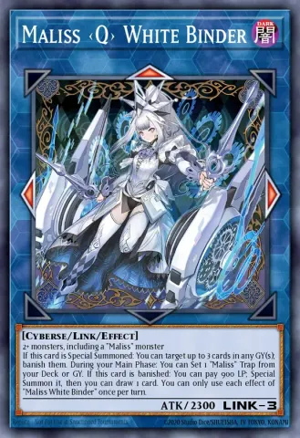 Maliss <Q> White Binder · EN019