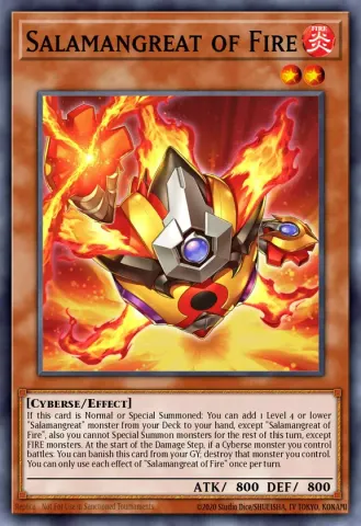 Salamangreat of Fire · EN001