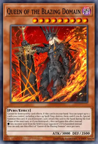 Queen of the Blazing Domain · EN147