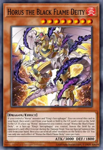 Horus the Black Flame Deity · EN018
