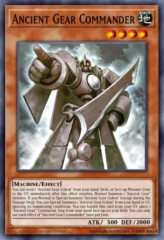 Ancient Gear Commander · EN008
