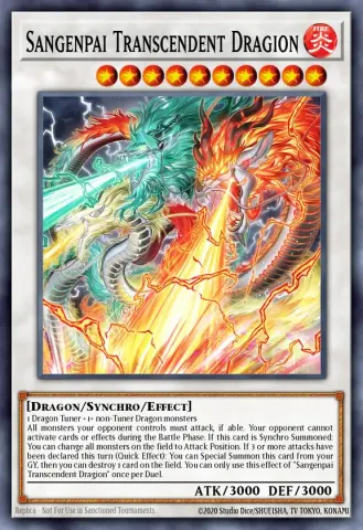 Sangenpai Transcendent Dragion · EN007