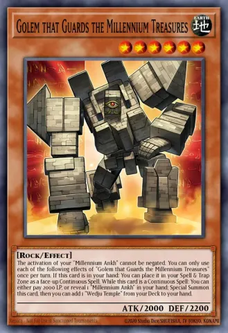 Golem that Guards the Millennium Treasures · EN002