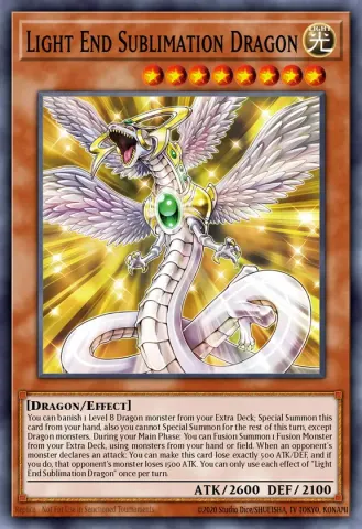 Light End Sublimation Dragon · EN010