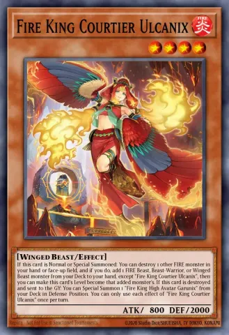 Fire King Courtier Ulcanix · EN098