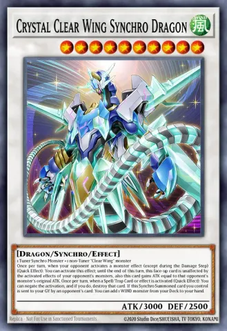 Crystal Clear Wing Synchro Dragon · EN005