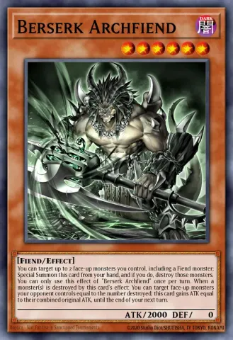 Berserk Archfiend · EN027