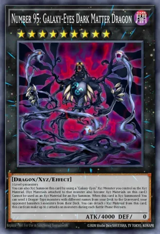 Number 95: Galaxy-Eyes Dark Matter Dragon · EN300